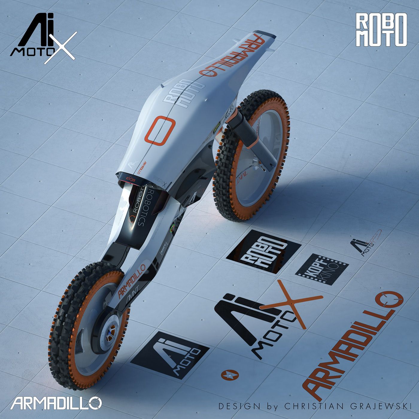 concept，motorcycle，The Armadillo，