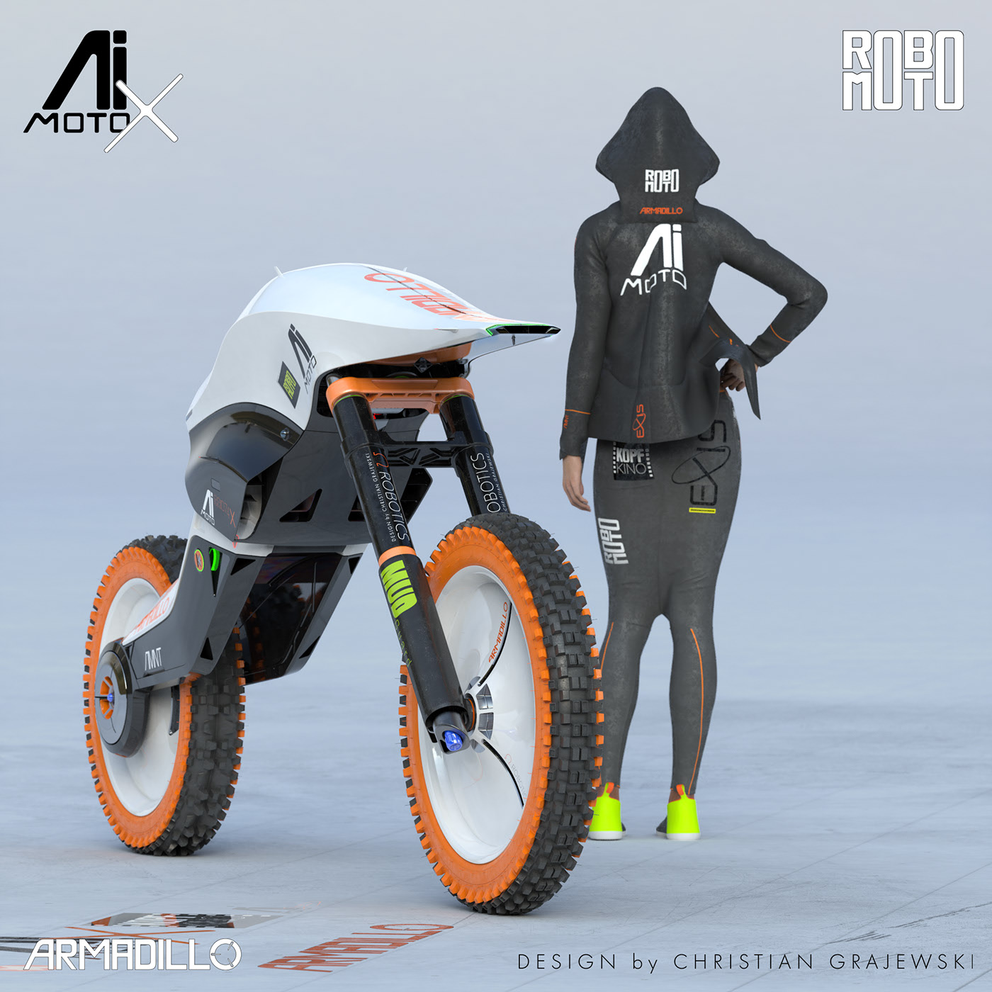 concept，motorcycle，The Armadillo，