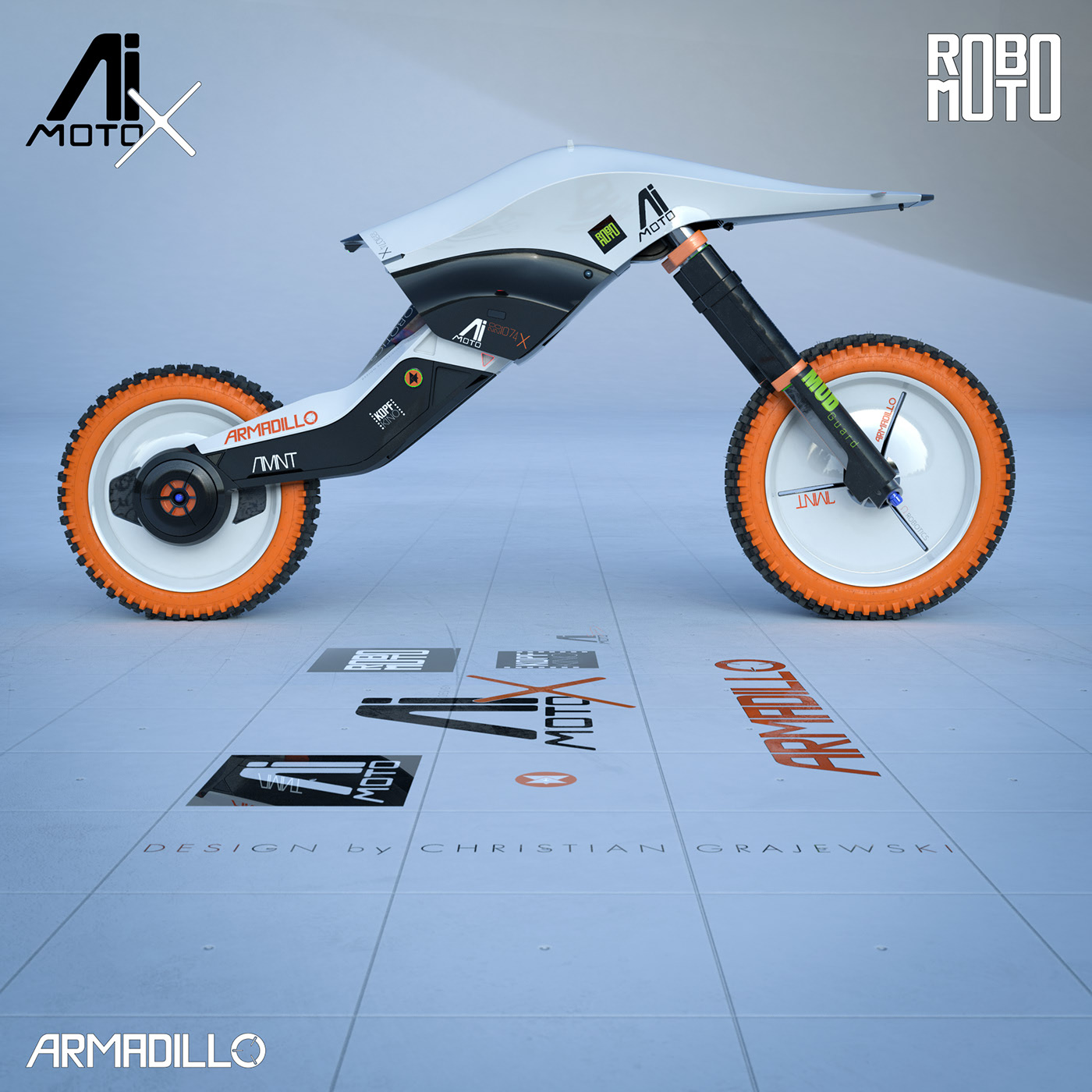 concept，motorcycle，The Armadillo，