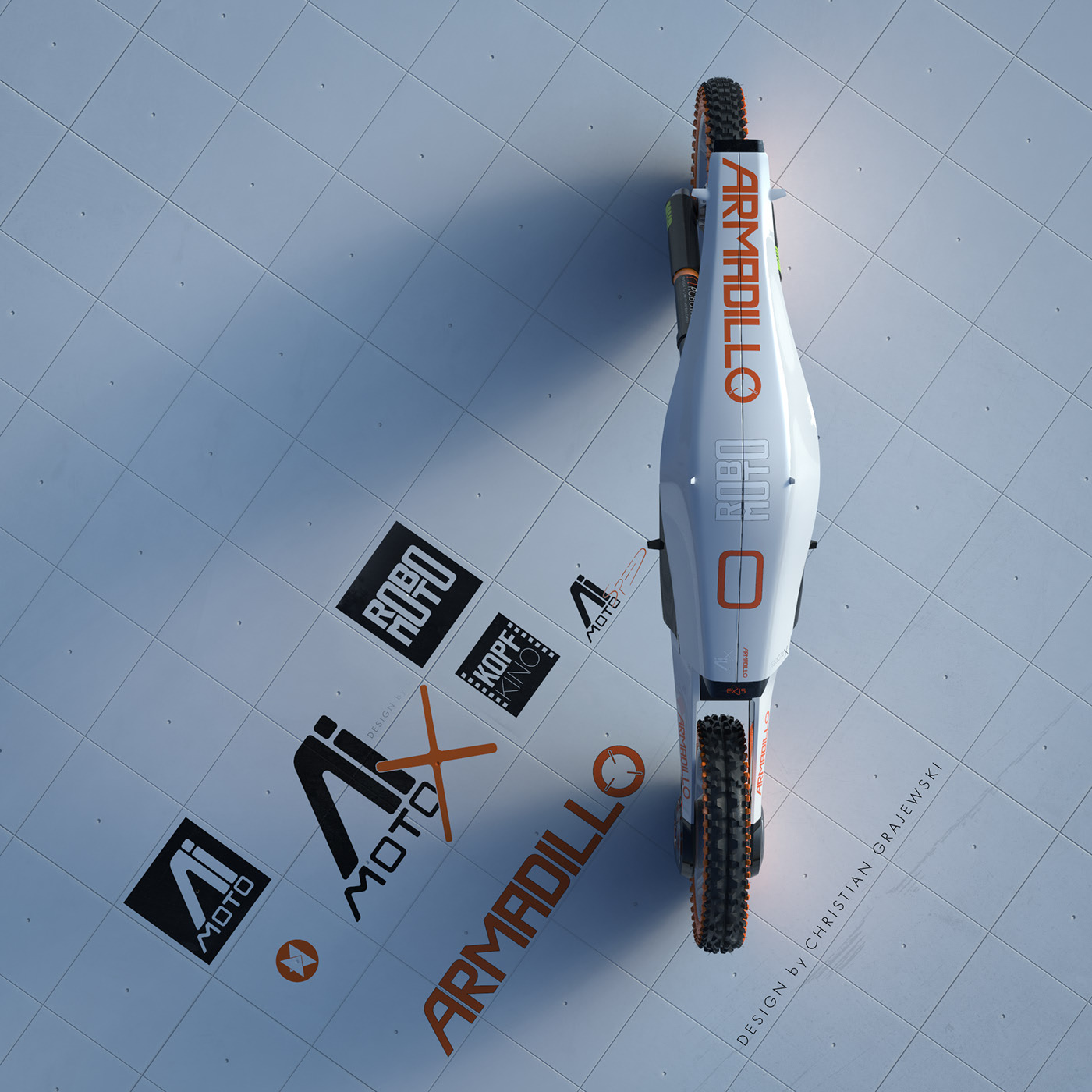 concept，motorcycle，The Armadillo，