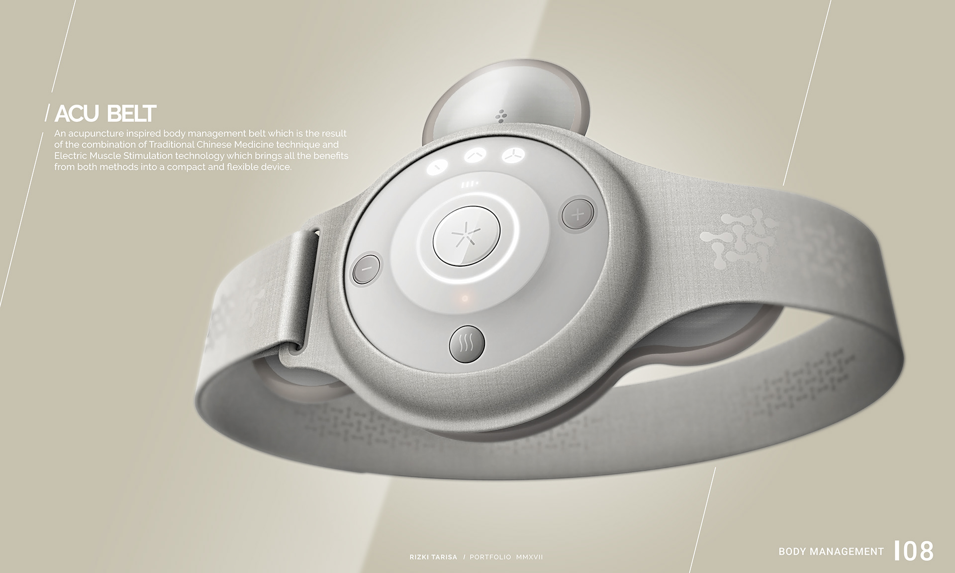 Wearable ，reduce weight，intelligence，ACU BELT，