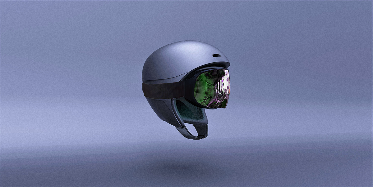 Helmet，skiing，P O L A R H E L M E，