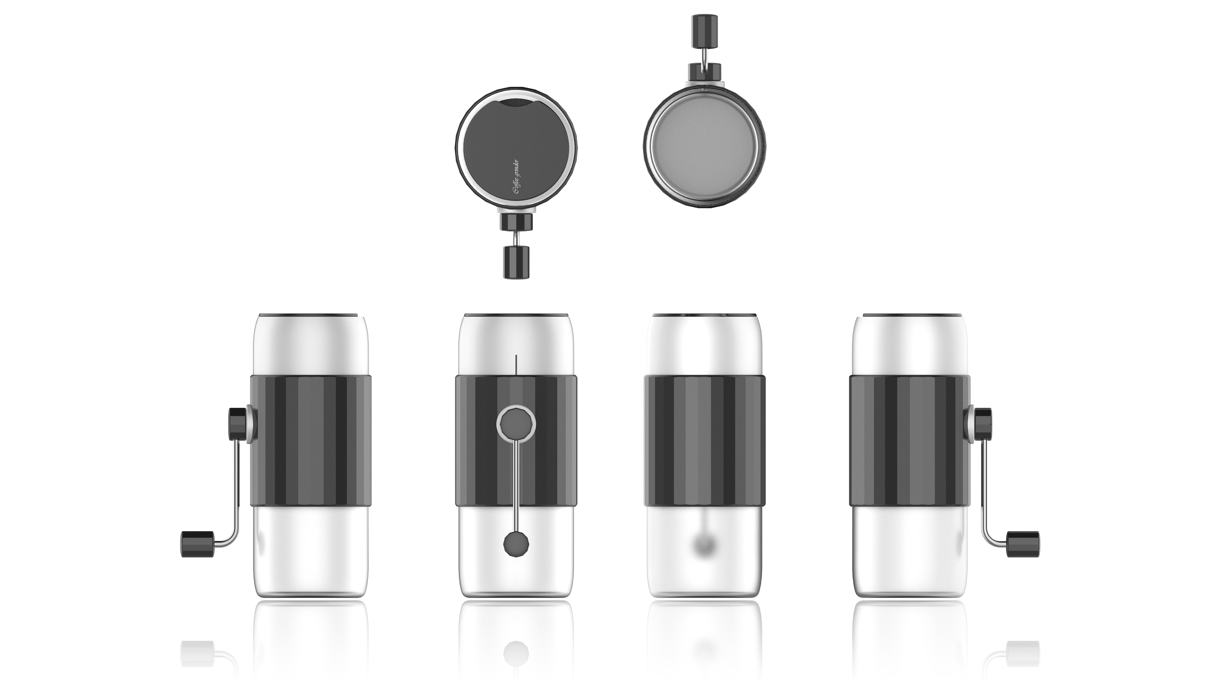 Design of hand coffee machine，coffee cup，Water cup，Household commodity design，