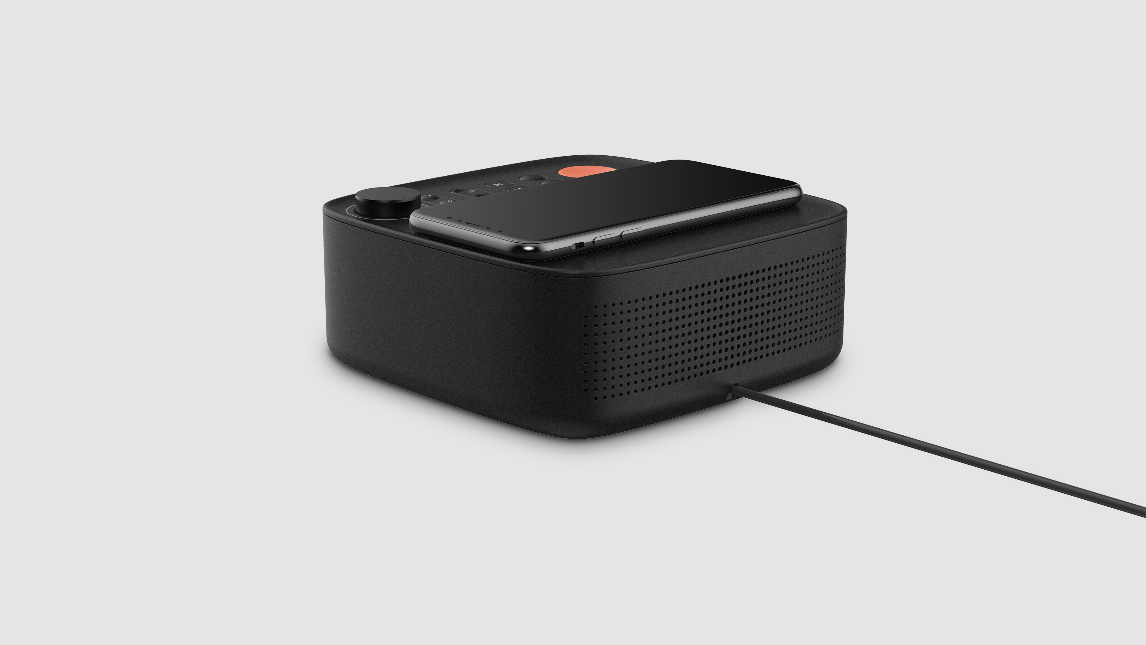 Wireless charging，alarm clock，