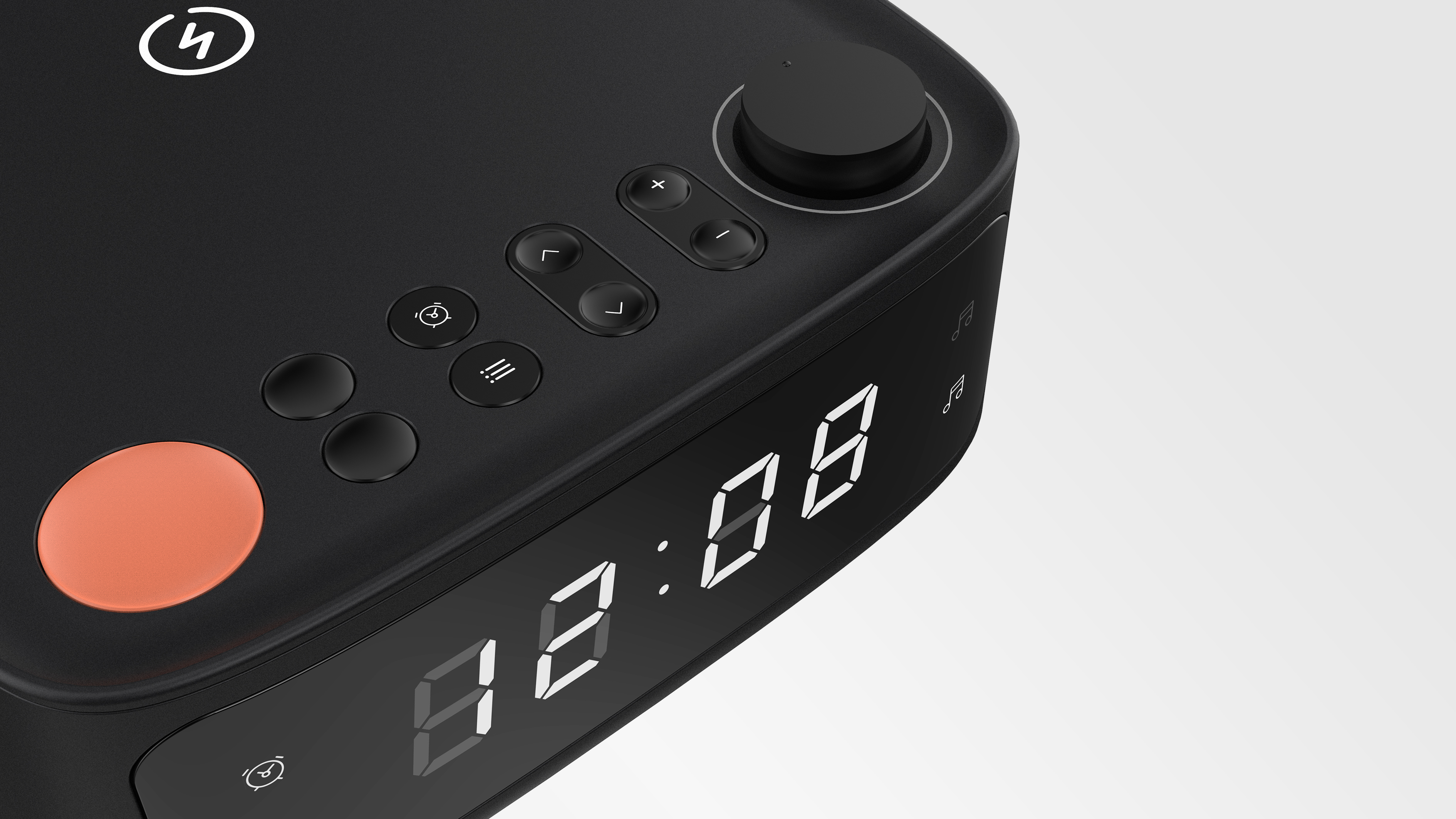 Wireless charging，alarm clock，