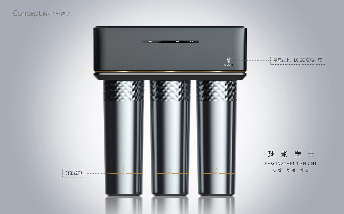 Phantom Jazz，serialization，Half envelope，Desktop style，Kitchen style，Water purifier，Ou Lin，