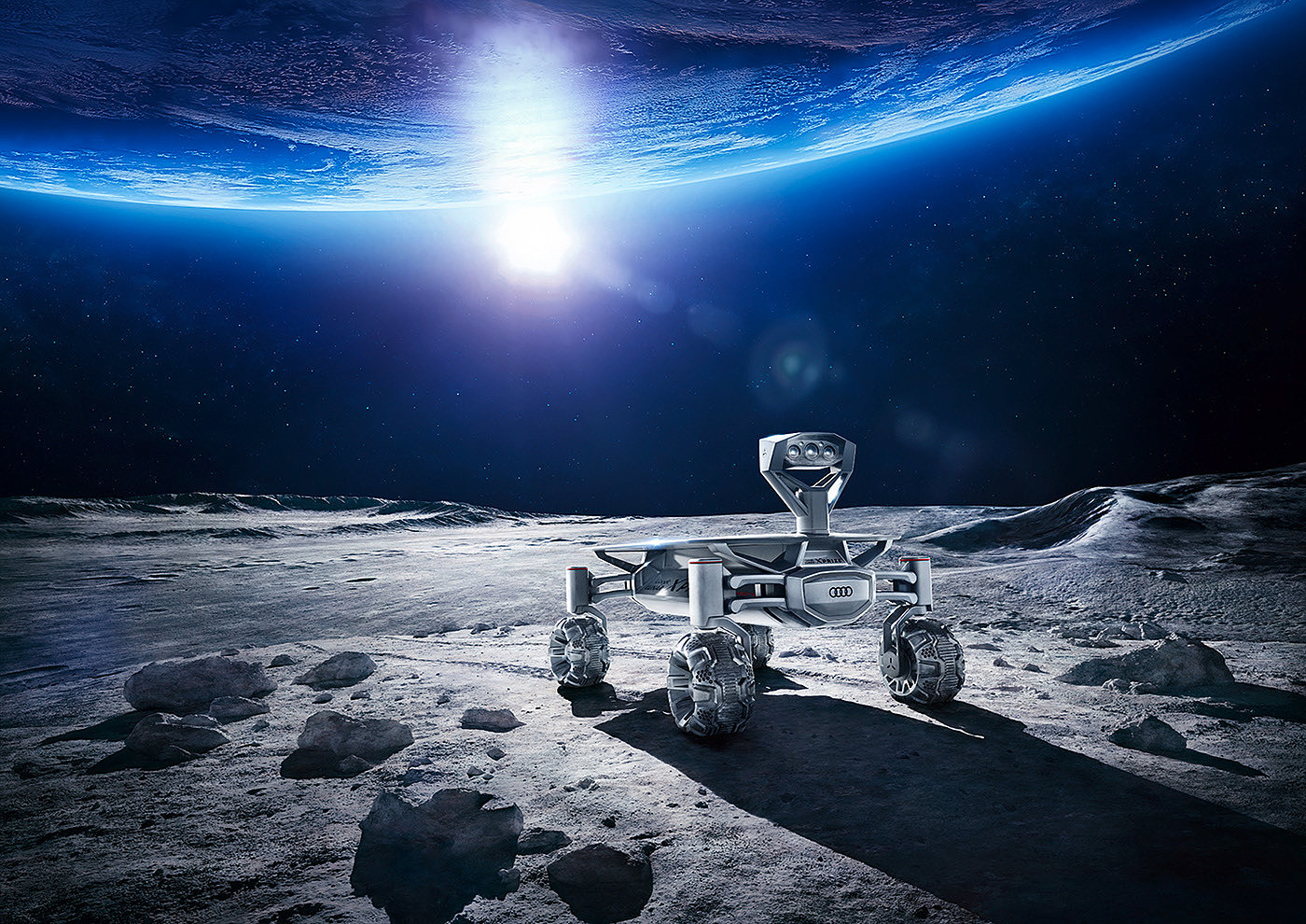 Revision，Moon，audi，Audi lunar rover，Audi lunar qua，Google Lunar X，