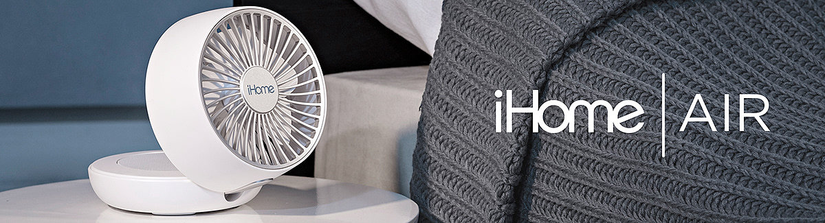 iHome Air，Fan，white，