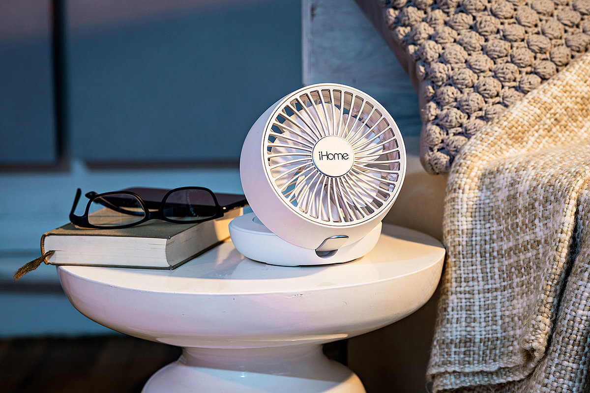 iHome Air，Fan，white，