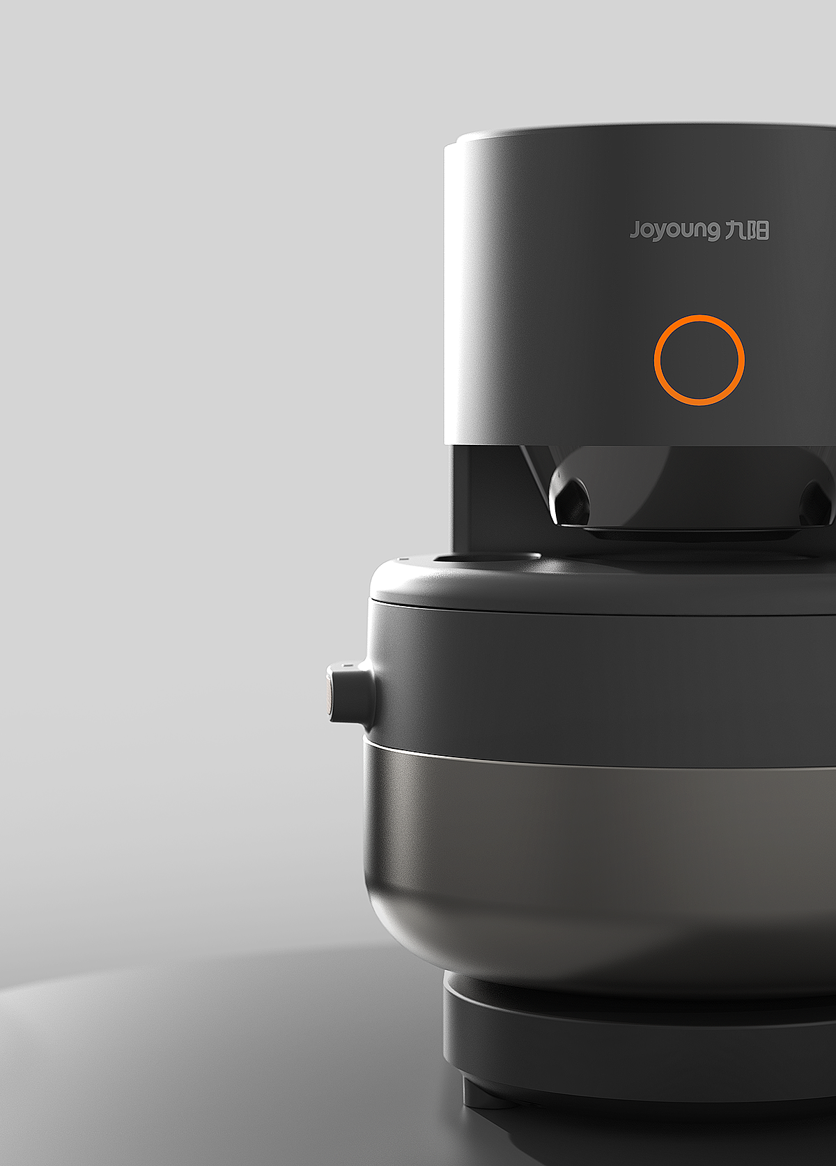Joyoung S5，steam engine，black，
