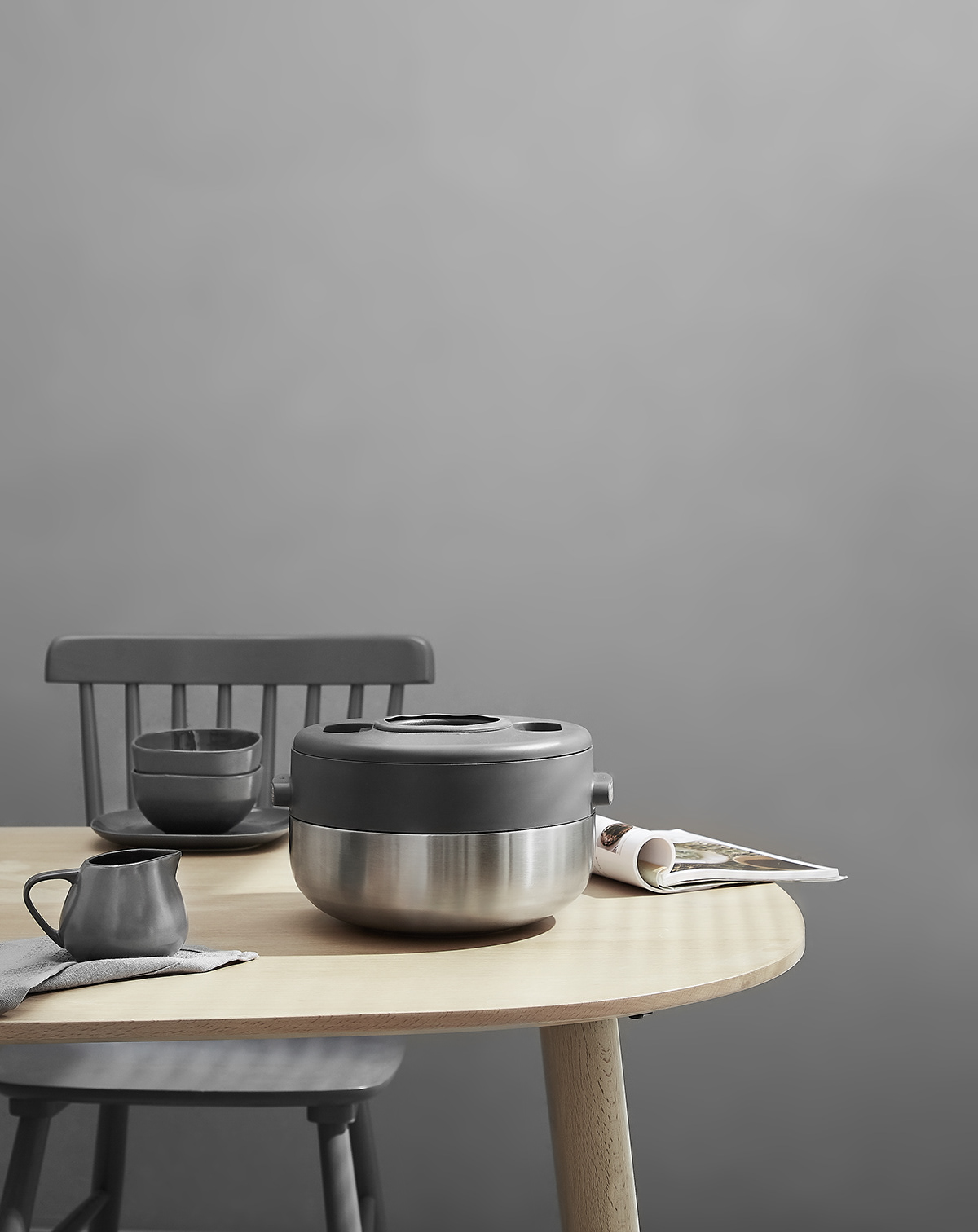 Joyoung S5，steam engine，black，