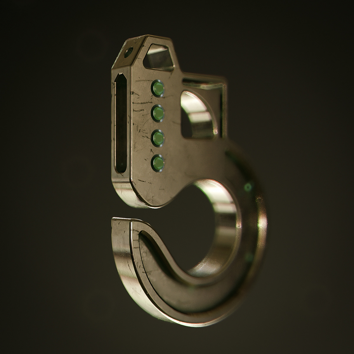 CGI rendering，Model making，Metal，