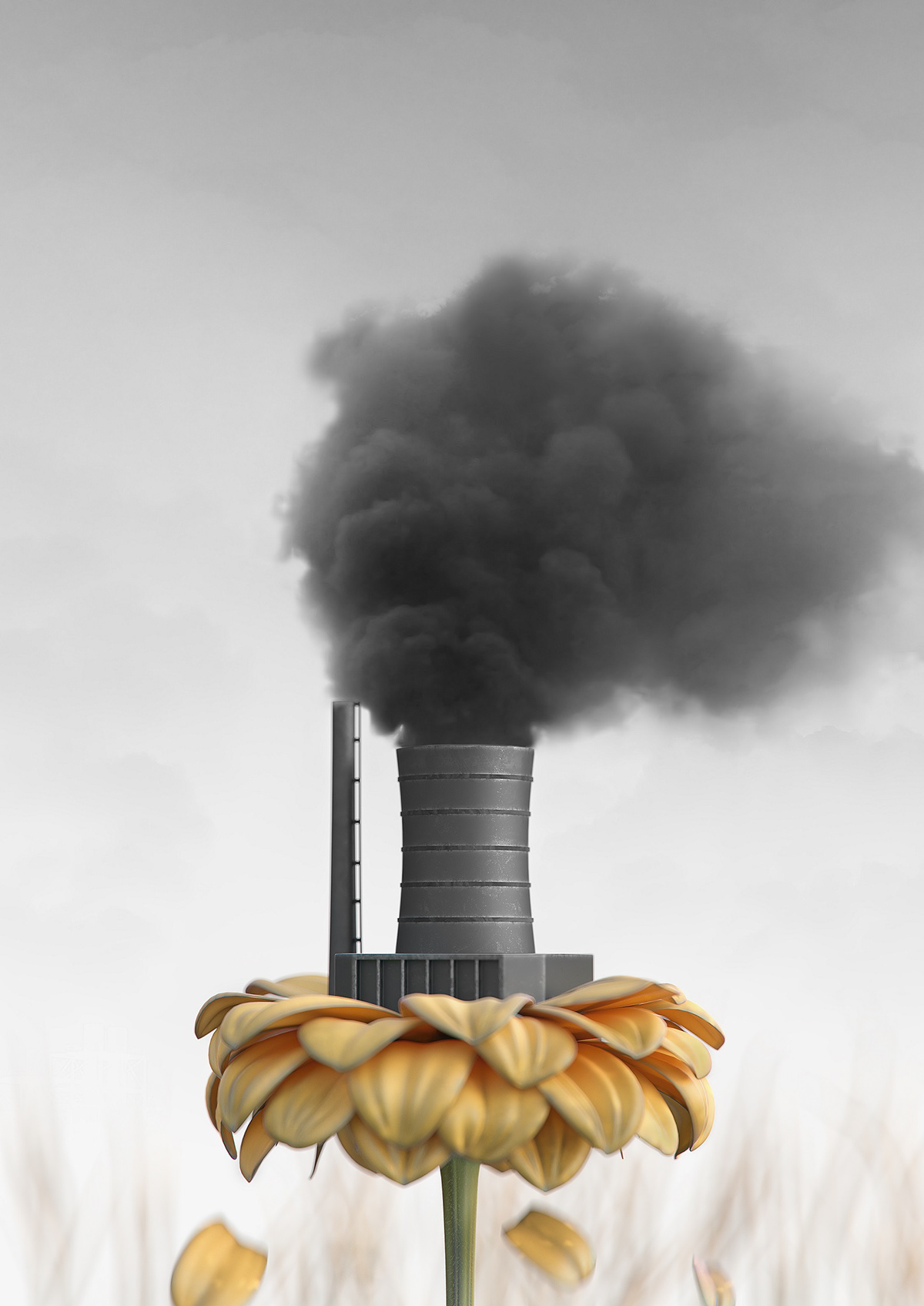 CGI rendering，Model making，Metal，