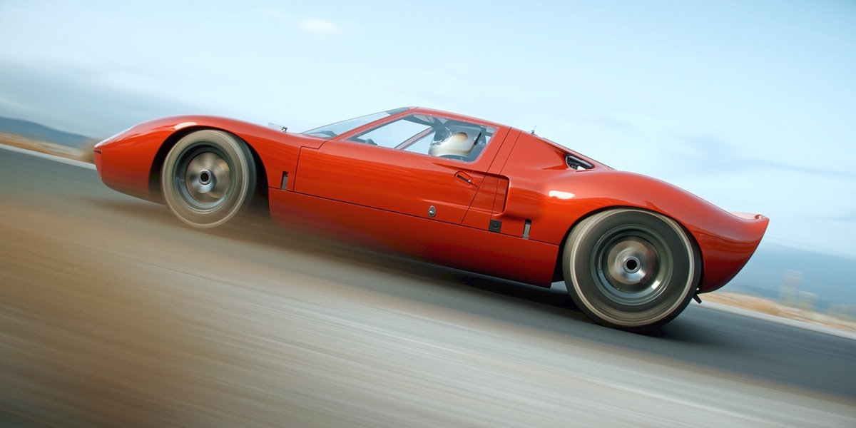 Ford GT40，Automobile design，Metal，