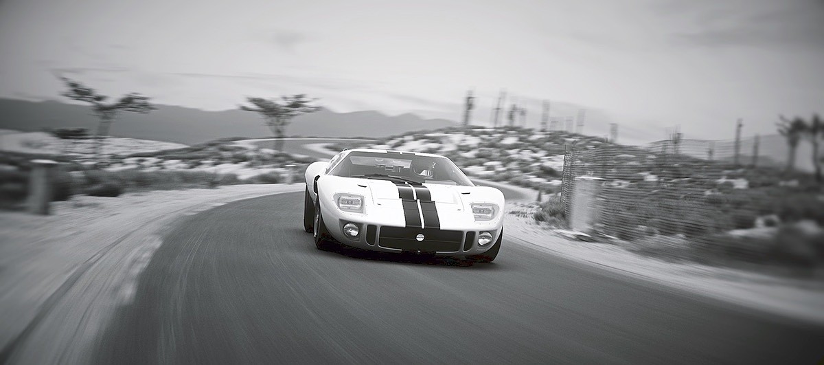 Ford GT40，Automobile design，Metal，