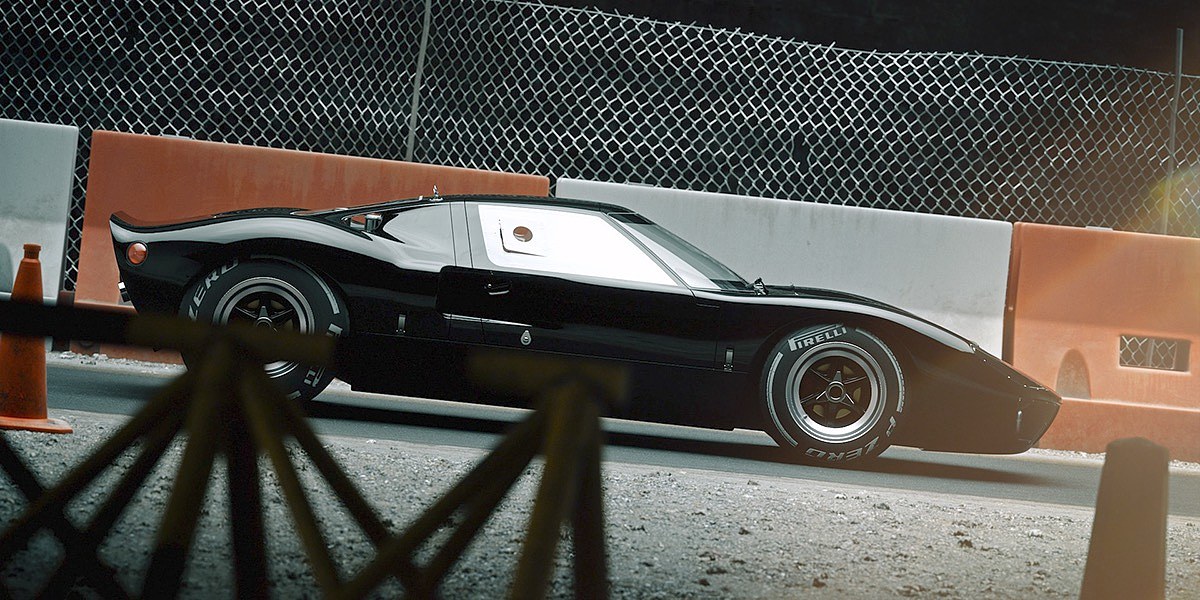 Ford GT40，汽车设计，金属，