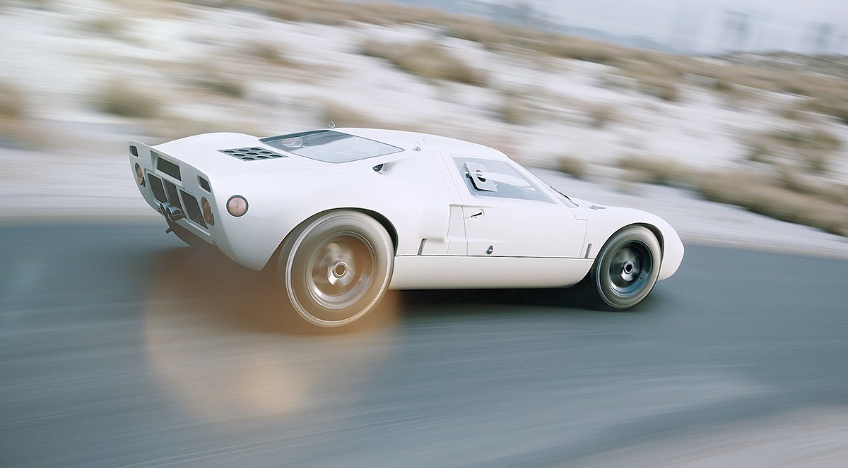 Ford GT40，汽车设计，金属，