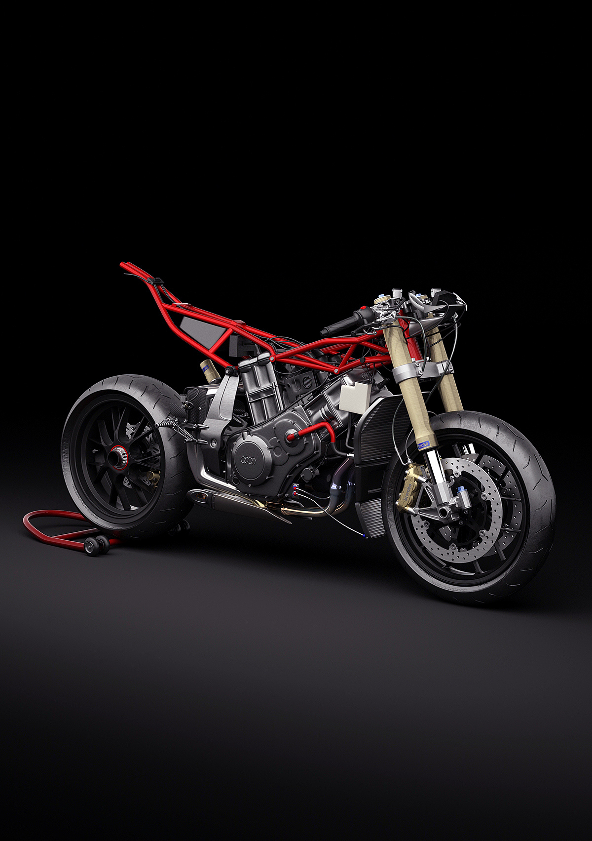 Mechanics，Automatic design，modern，Metallic texture，