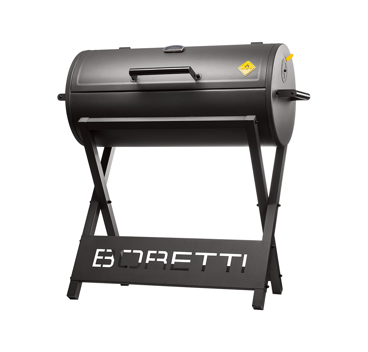 WAACS Design，outdoor，Barrel type，Barbecue rack，Boretti，black，