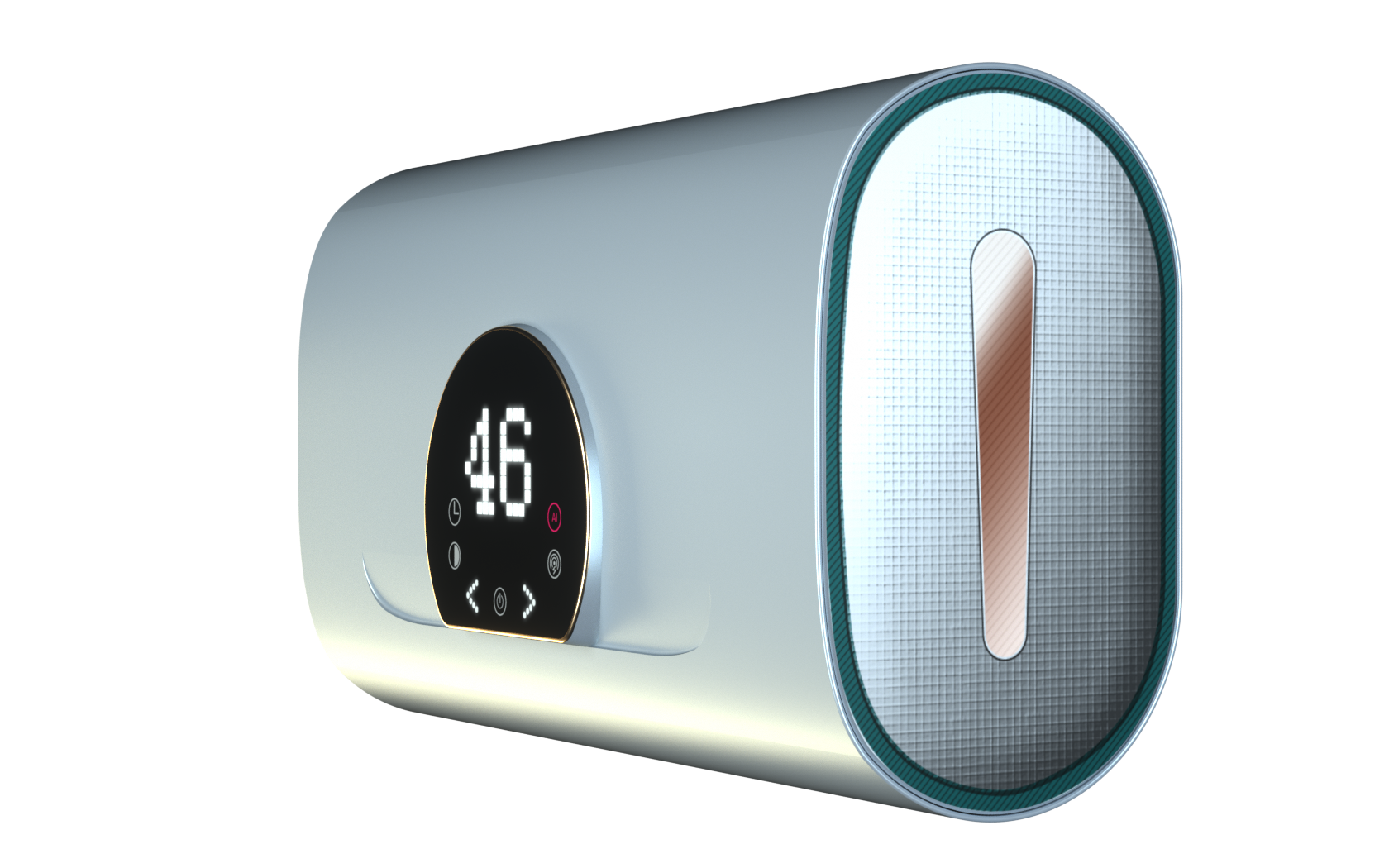 Thin water heater design，