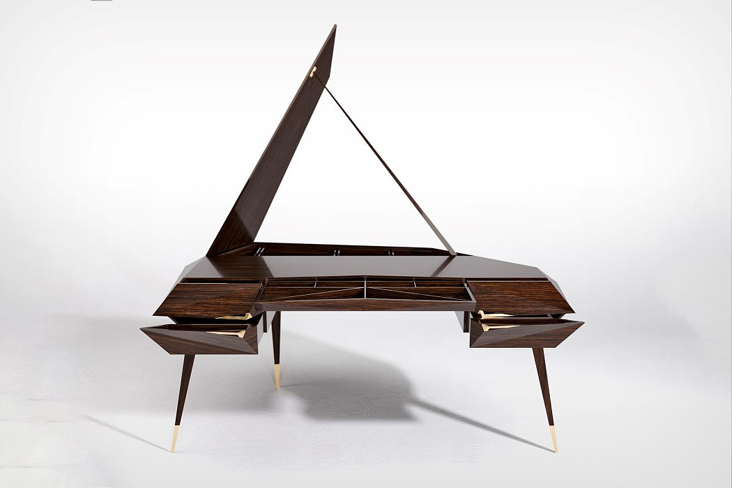 desk，piano，woodiness，Intermodality，A design award，