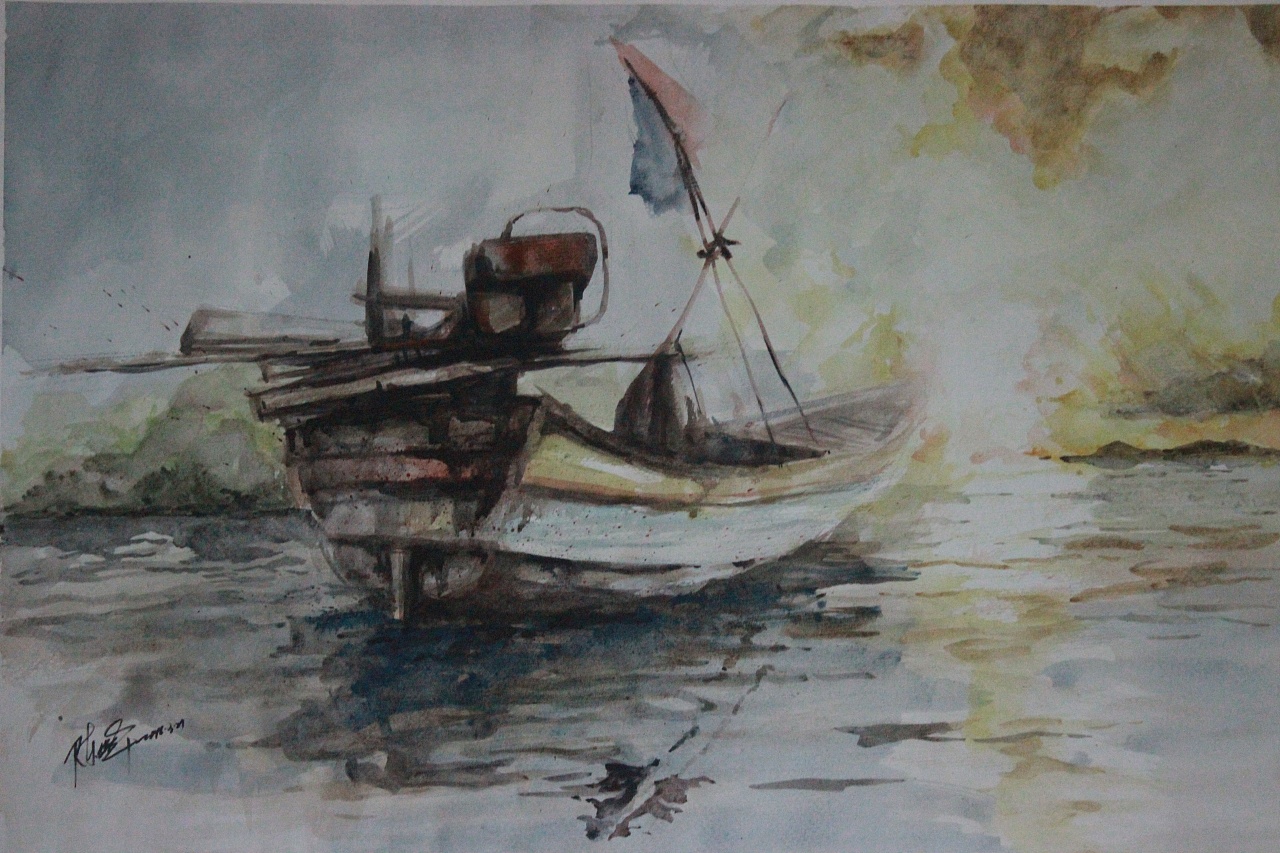 Watercolor，color，