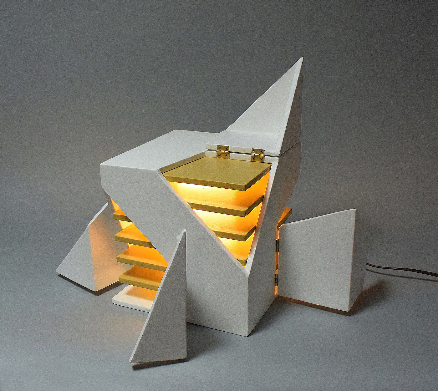 Desk lamp，Home Furnishing，Foldable，originality，at will，