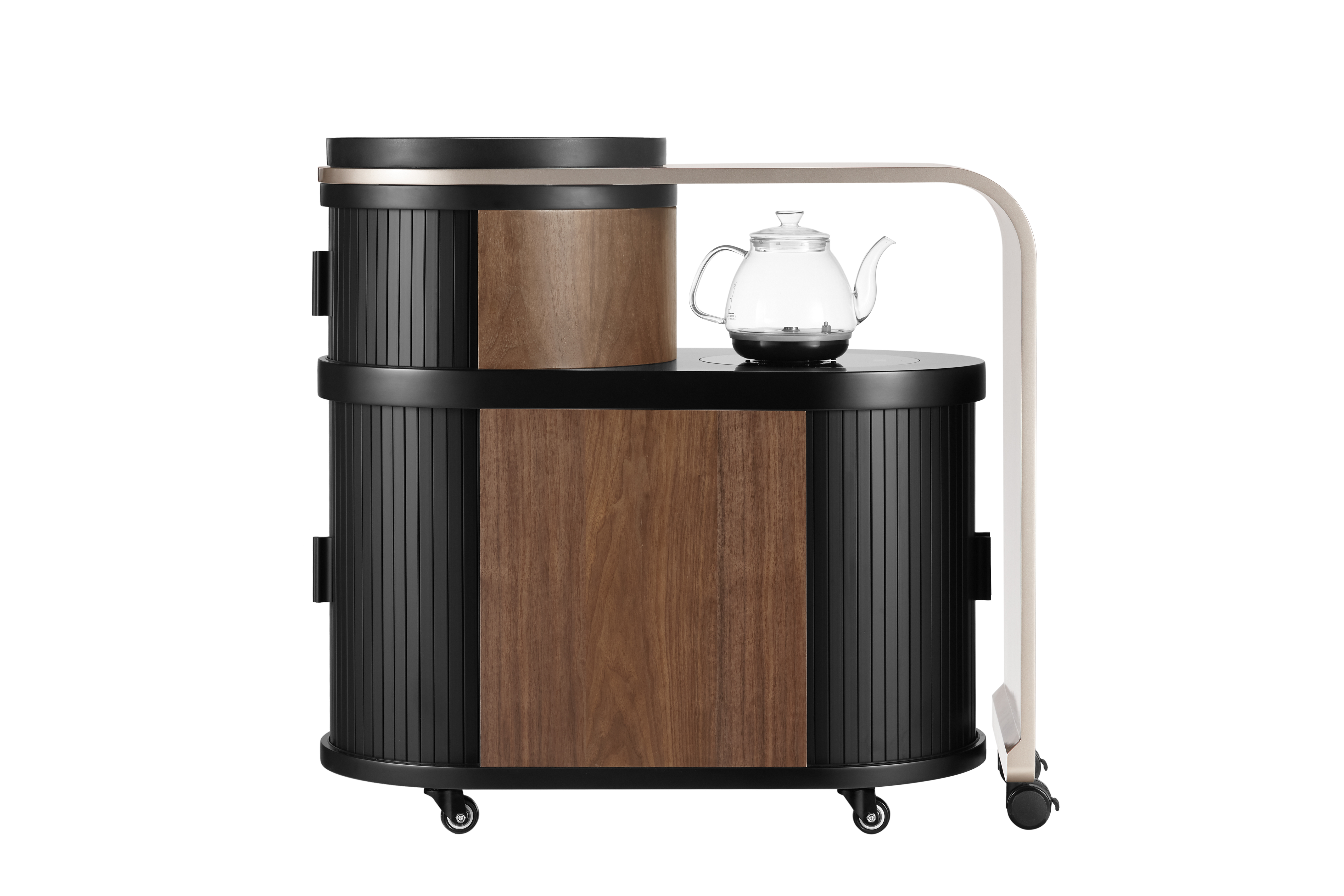 Tea life，Mobile tea cart，Into a simple life，Modern furniture design，Tea Service，
