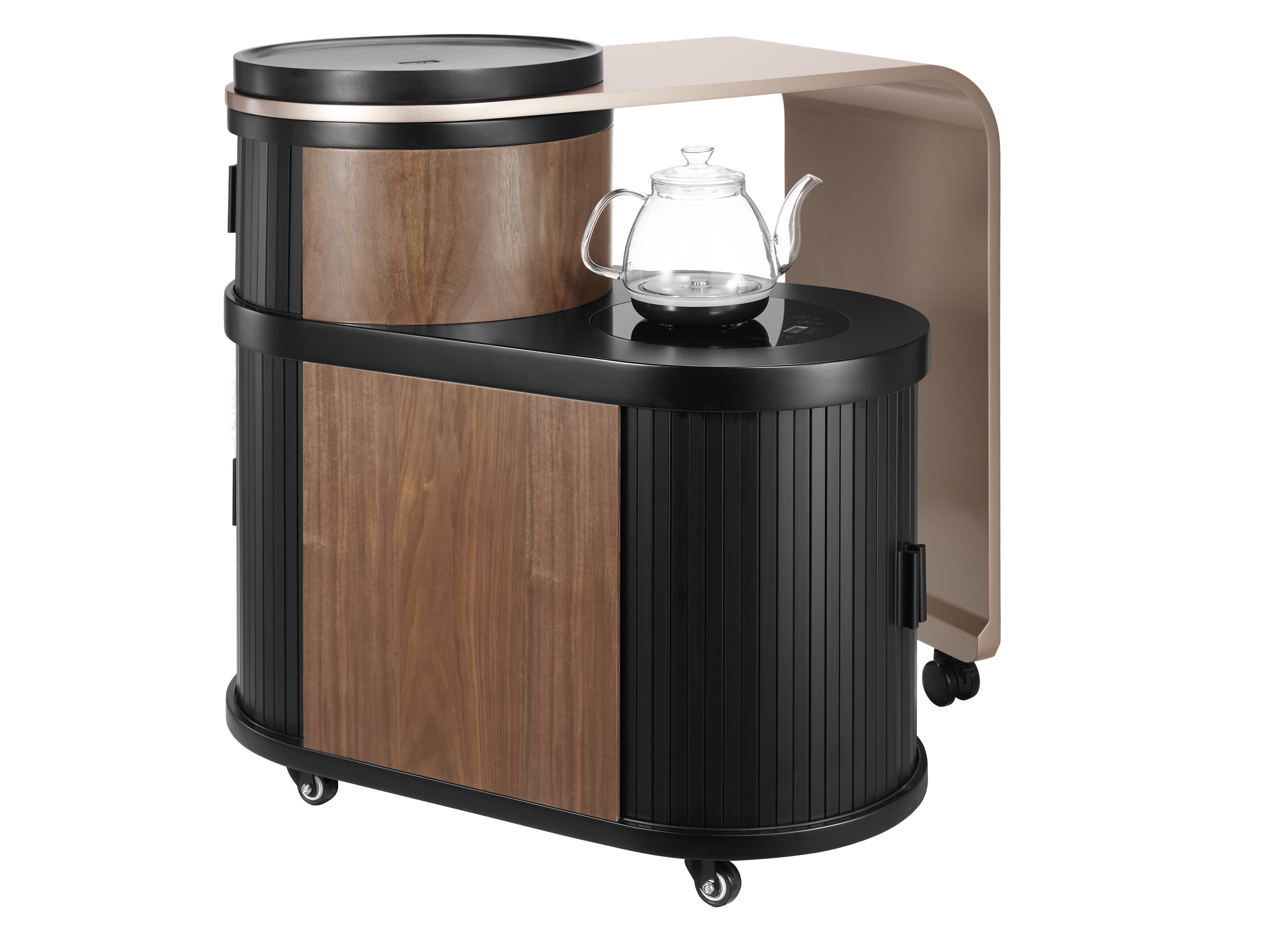 Tea life，Mobile tea cart，Into a simple life，Modern furniture design，Tea Service，