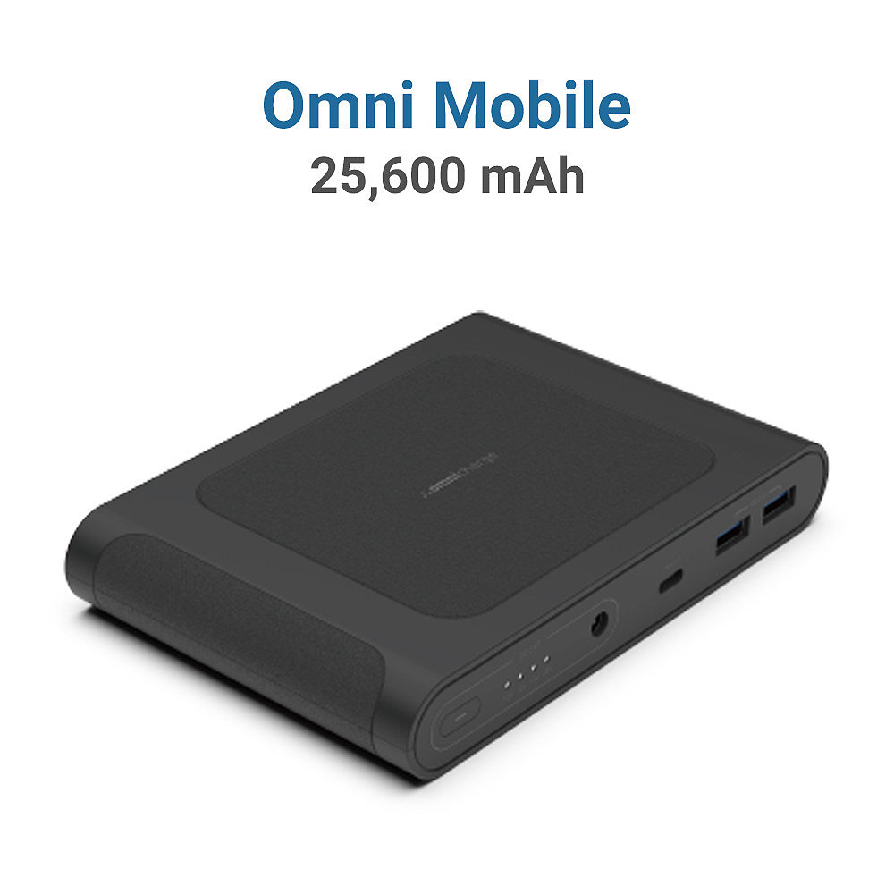 黑色，充电宝，Omni Mobile，