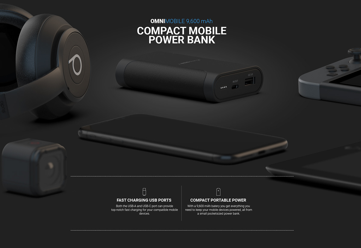 black，portable battery，All Mobile，