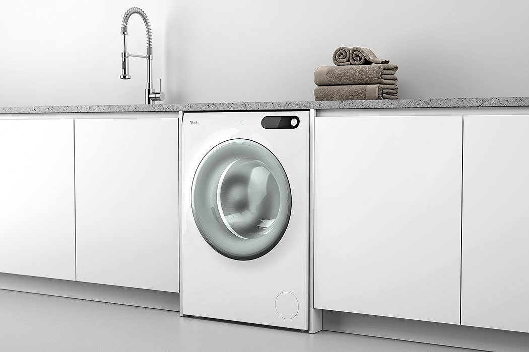 Washing machine，household electrical appliances，Intelligent washing machine，Minimalist，