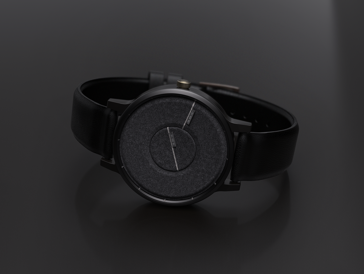 Time Tag，Watch design，black，