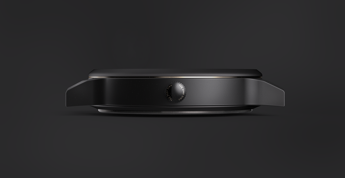 Time Tag，Watch design，black，