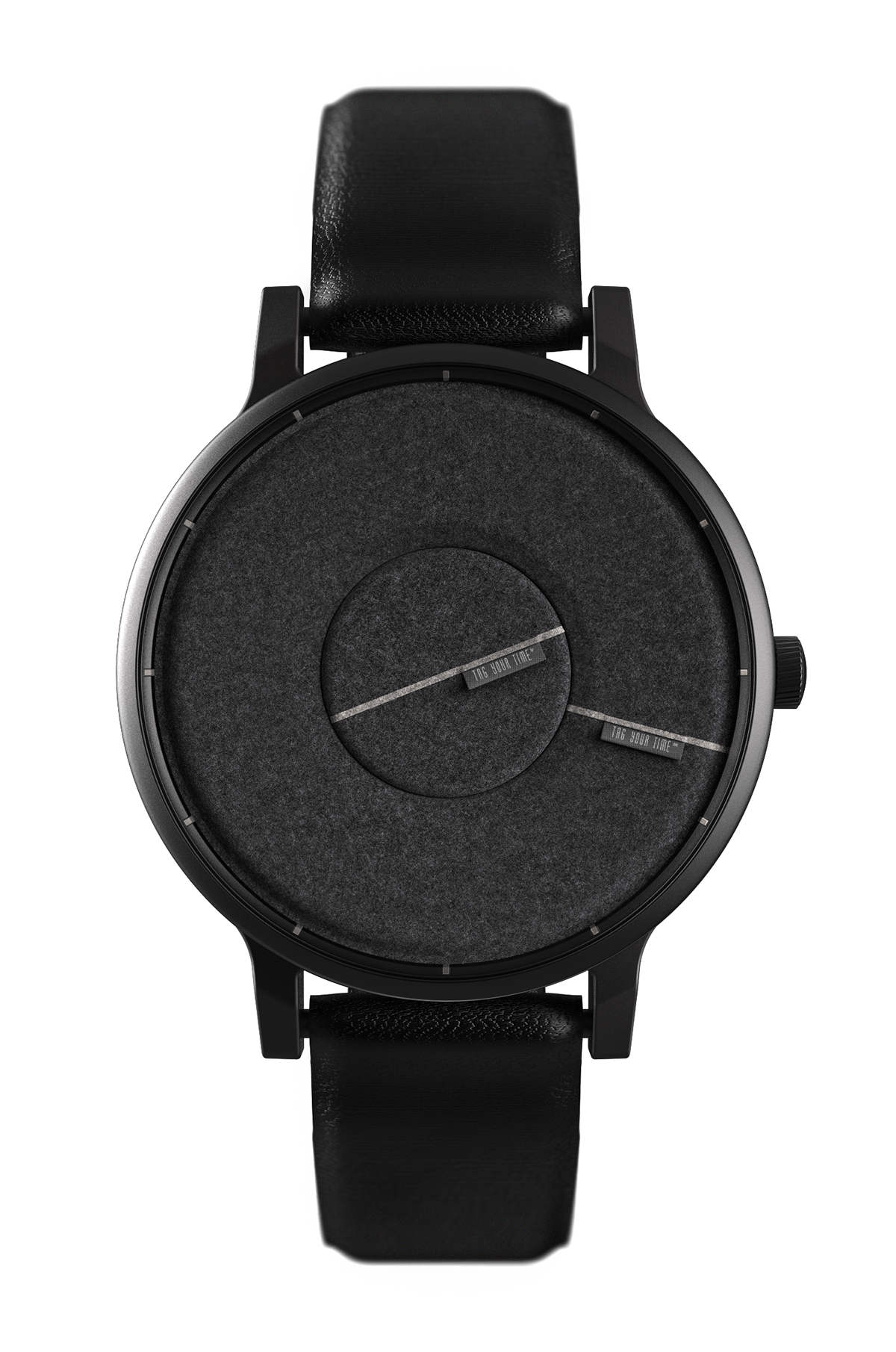 Time Tag，Watch design，black，