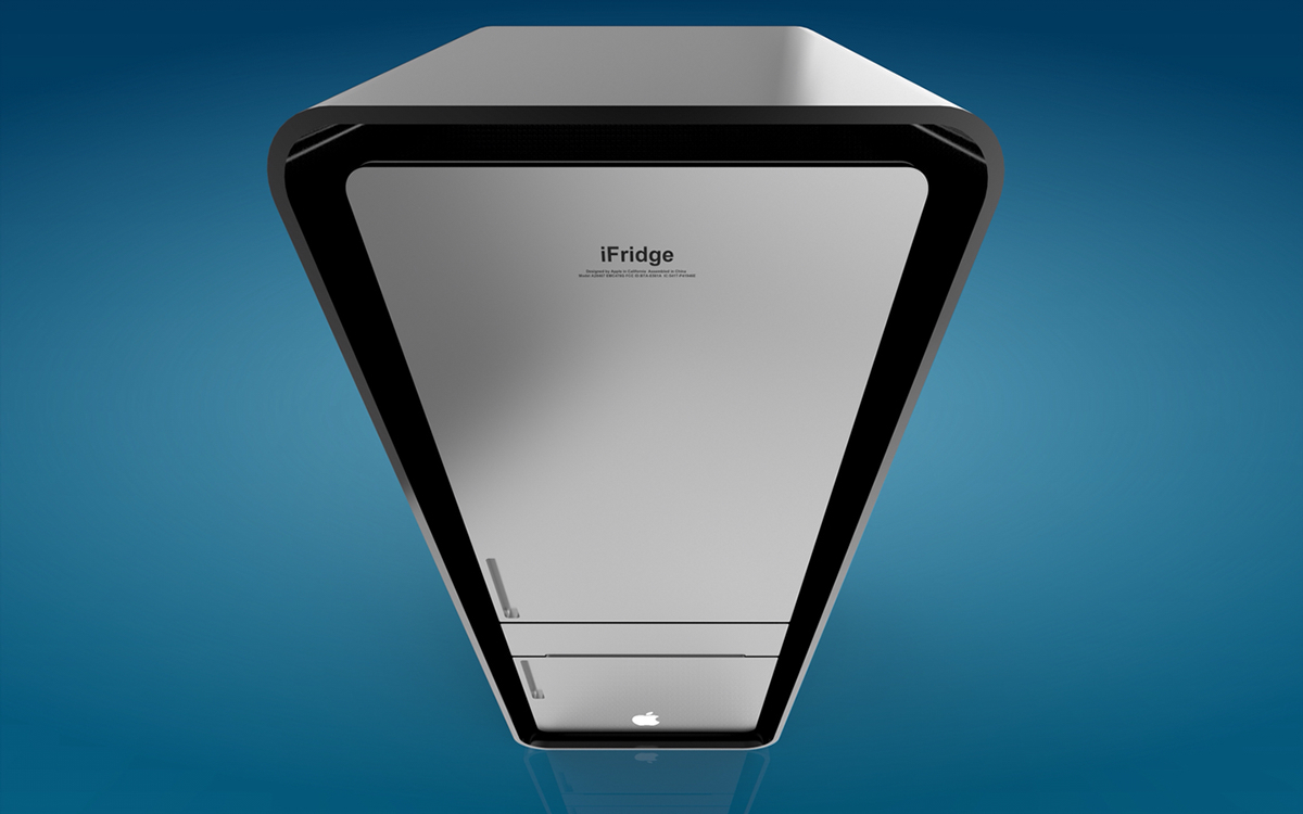 apple，Apple，Refrigerator，Concept appliances，