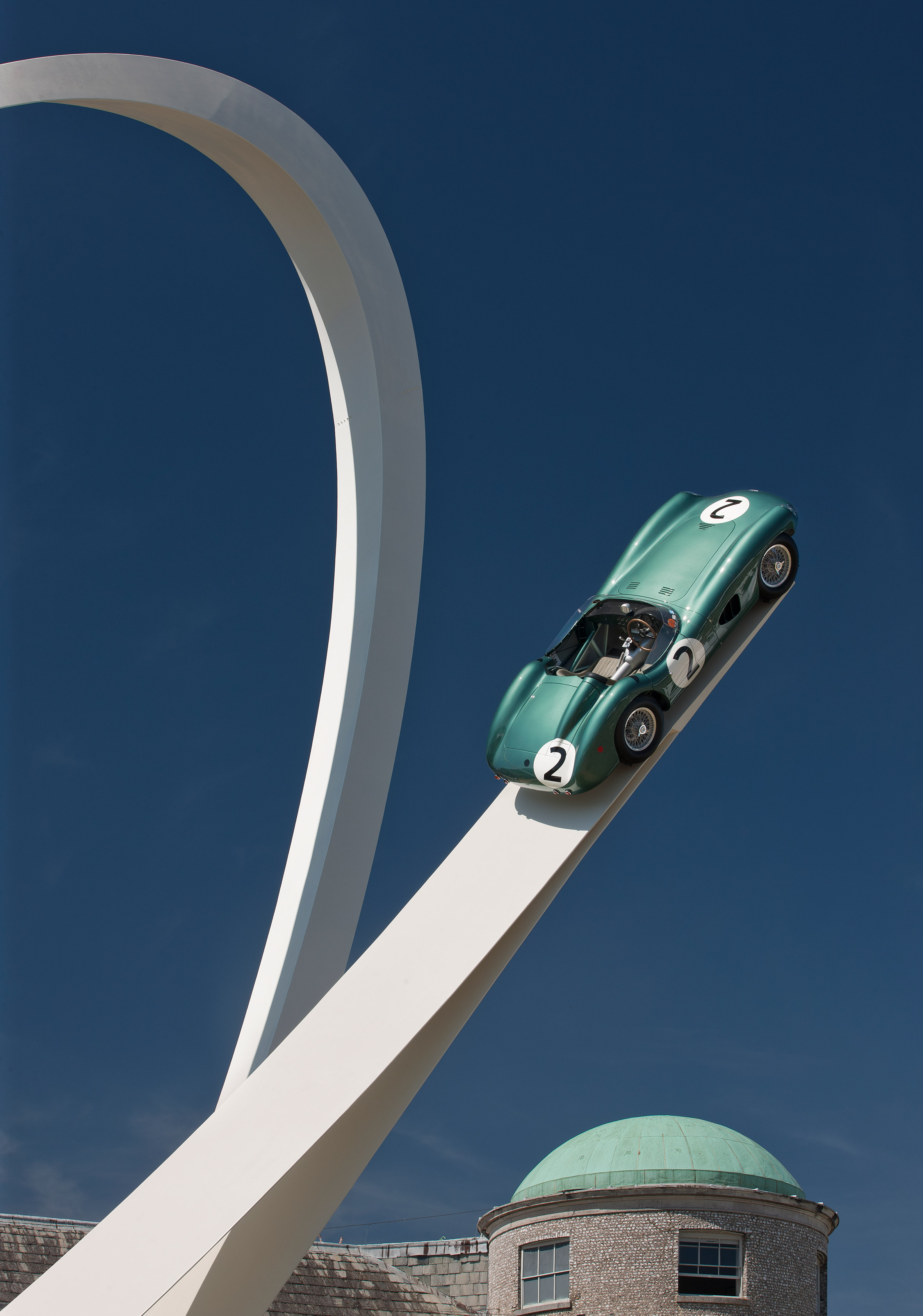 雕塑设计,白色,汽车比赛