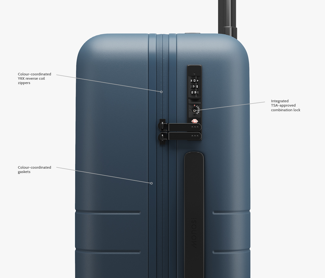 Monos，suitcase，Plastic，