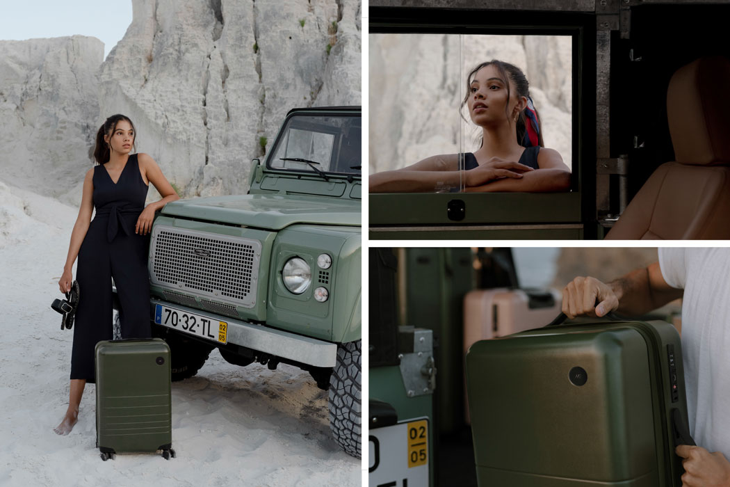 Monos，suitcase，Plastic，