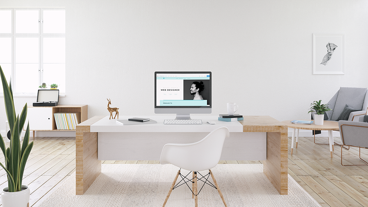 Stunning workspace，Home design，Minimalist，