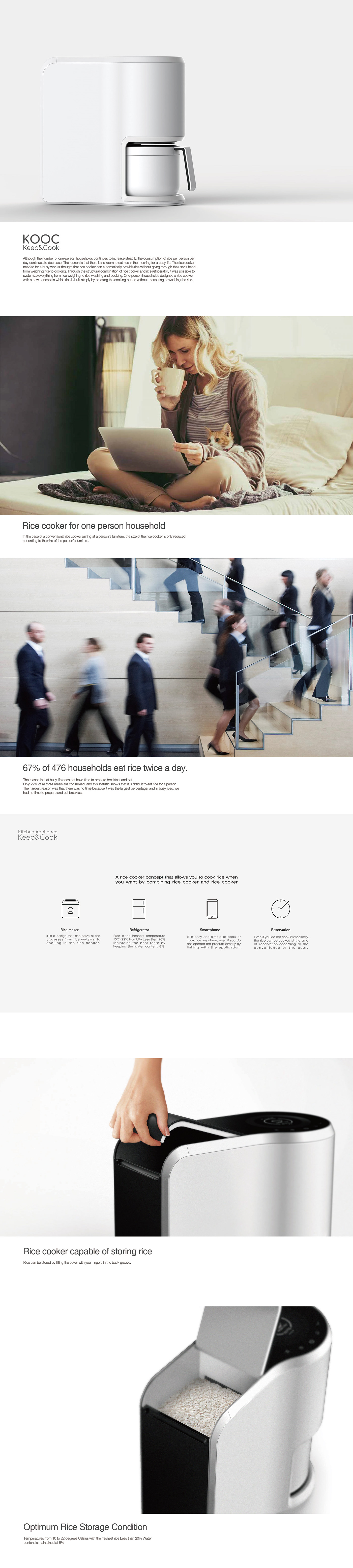 Youth living alone，ricecoker，rice cooker，KOOC-ricecoker，