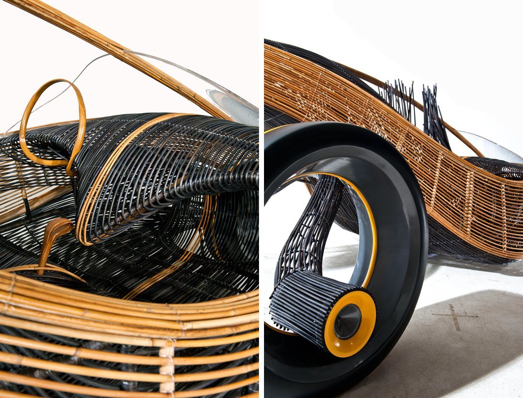 weave，bamboo，automobile，