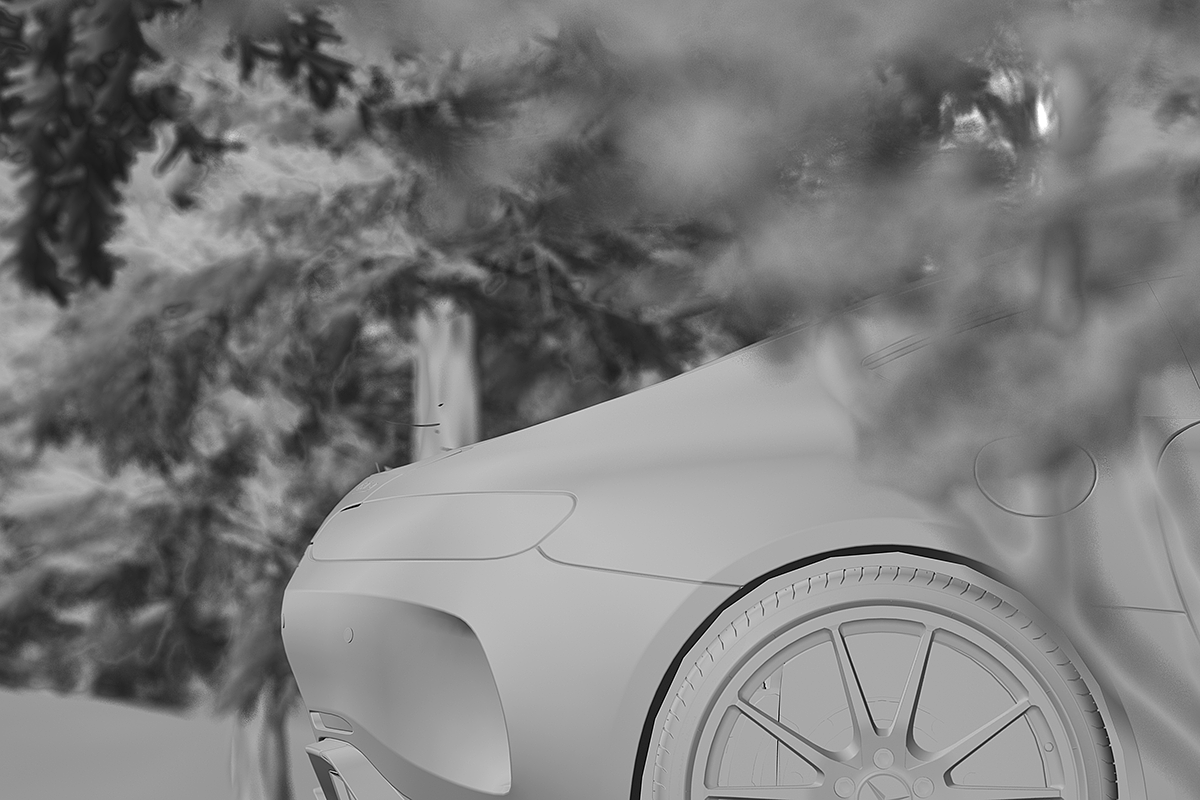 automobile，Design，Render，