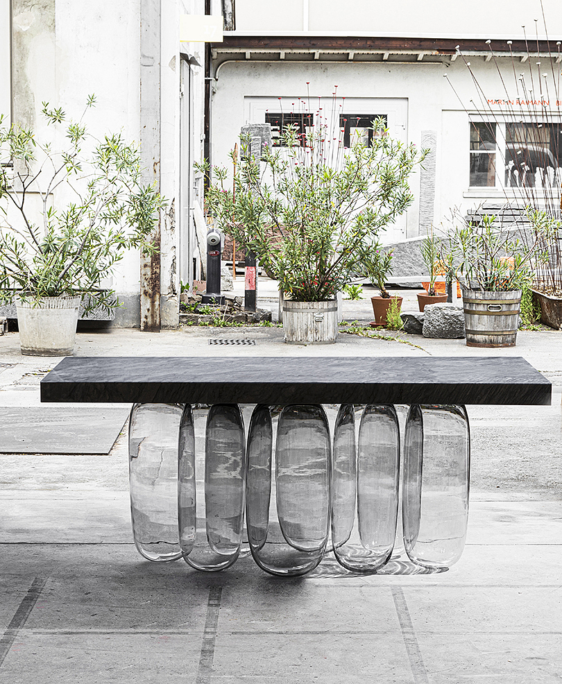 Anti gravity，fragile，Marble，Glass，Tables and chairs，furniture，