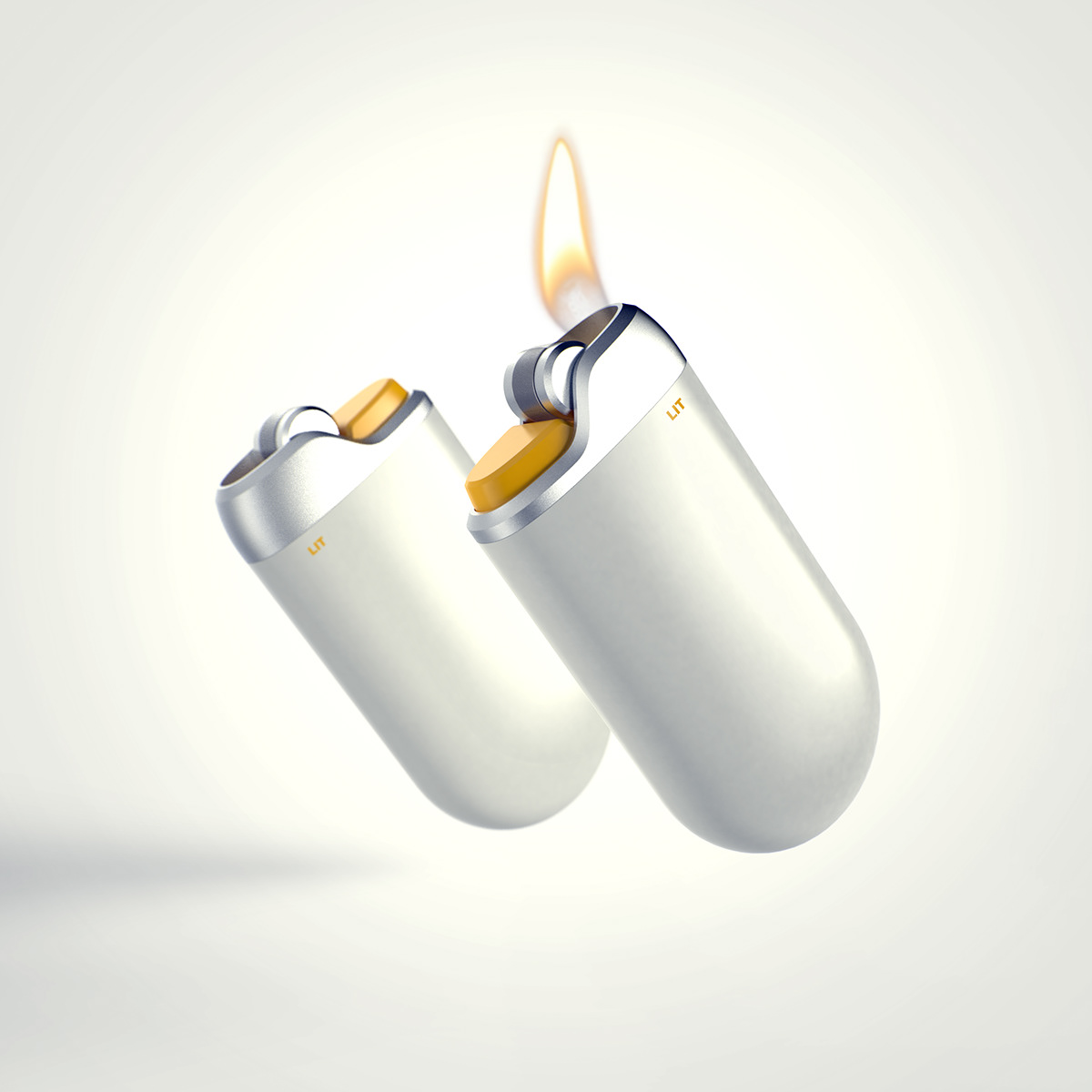 Water cup，keyshot，lighter，shoes，Render，