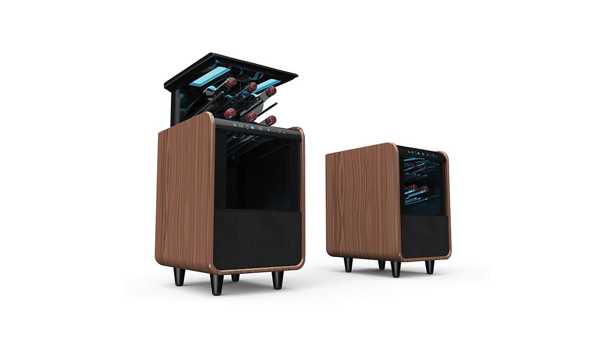 red dot，PIN UP，wine cabinet，Wine table，T-cellar，