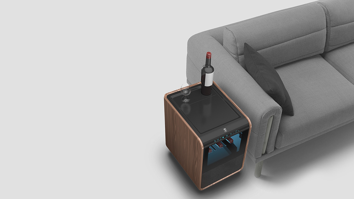 red dot，PIN UP，wine cabinet，Wine table，T-cellar，