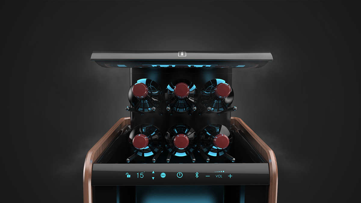 red dot，PIN UP，wine cabinet，Wine table，T-cellar，