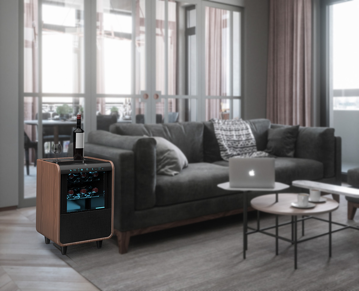 red dot，PIN UP，wine cabinet，Wine table，T-cellar，