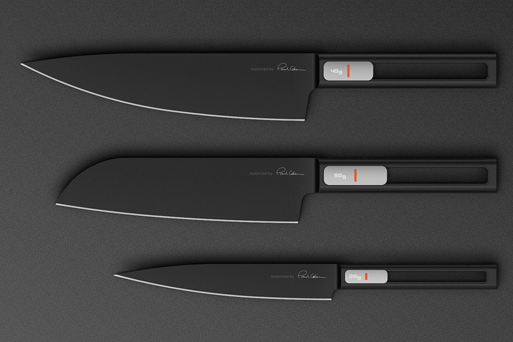 黑色，刀具，the Balanced Kitchen，